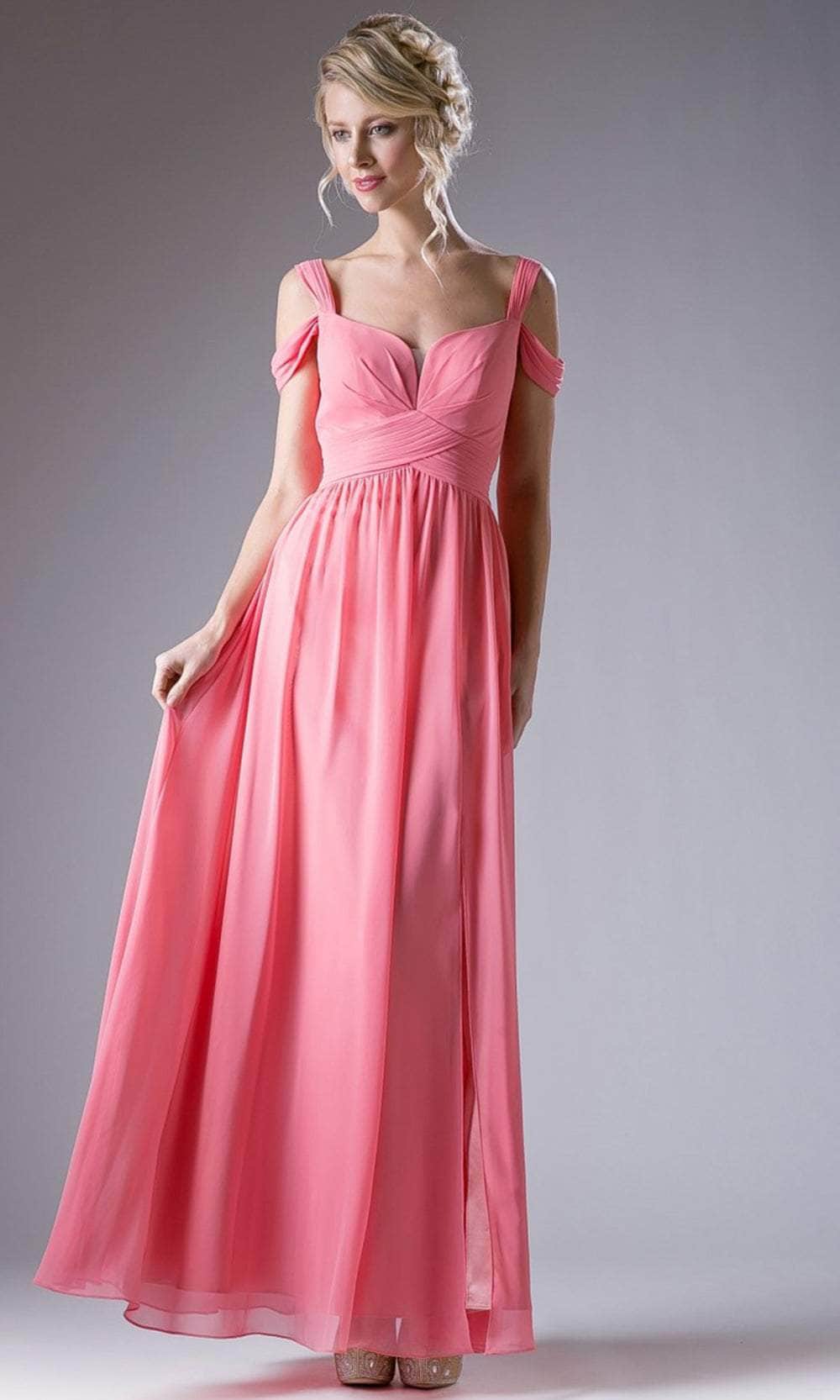 Image of Cinderella Divine CH518 - Bare Back Chiffon Flowy Gown