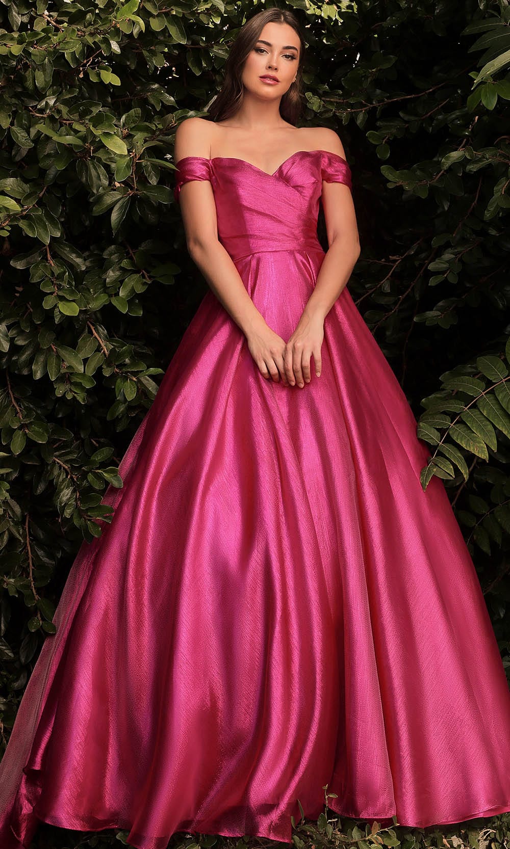 Image of Cinderella Divine J822 - Off Shoulder Ball gown