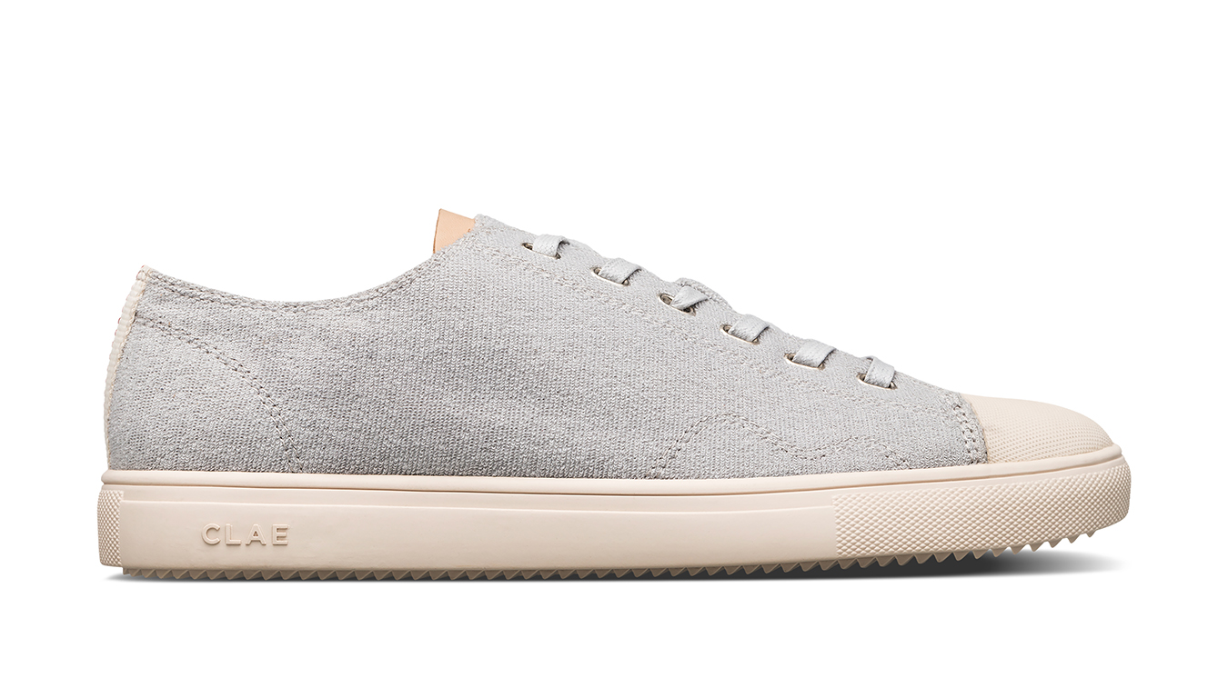 Image of Clae HERBIE TEXTILE MICROGREY RECYCLED TERRY DE