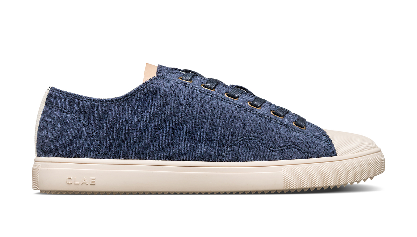 Image of Clae HERBIE TEXTILE NAVY RECYCLED TERRY ESP