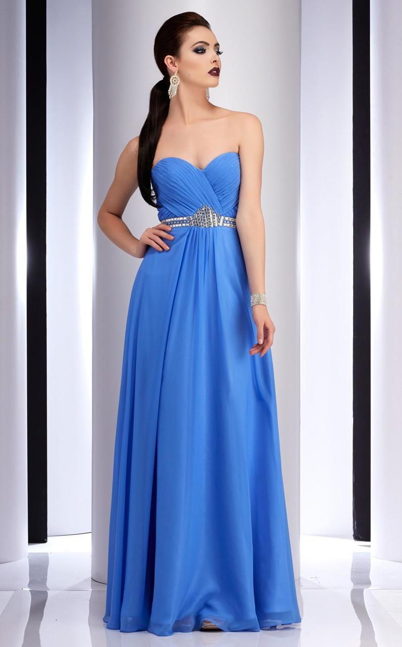 Image of Clarisse - 2827 Ruched Sweetheart A-line Dress