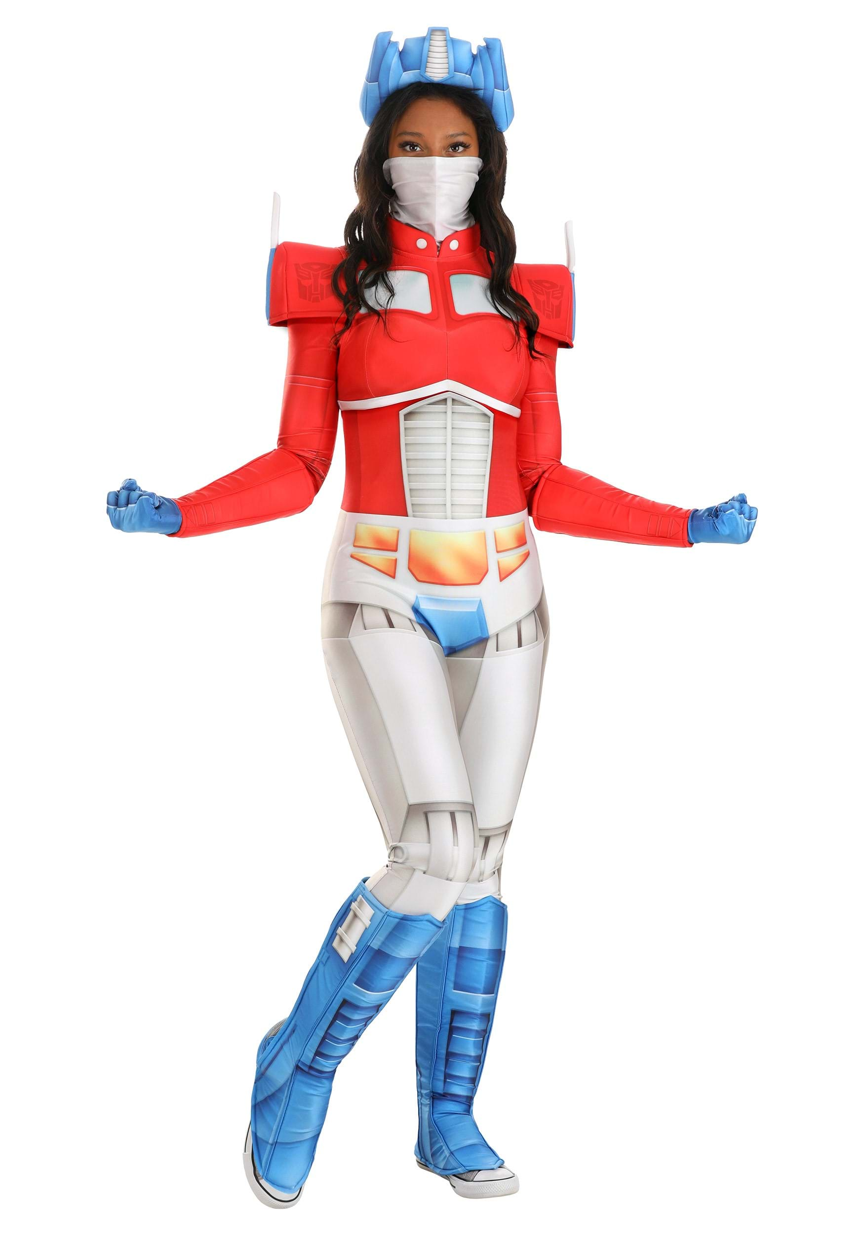 Image of Classic Optimus Prime Costume for Women | Transformers Costumes ID FUN2574AD-S