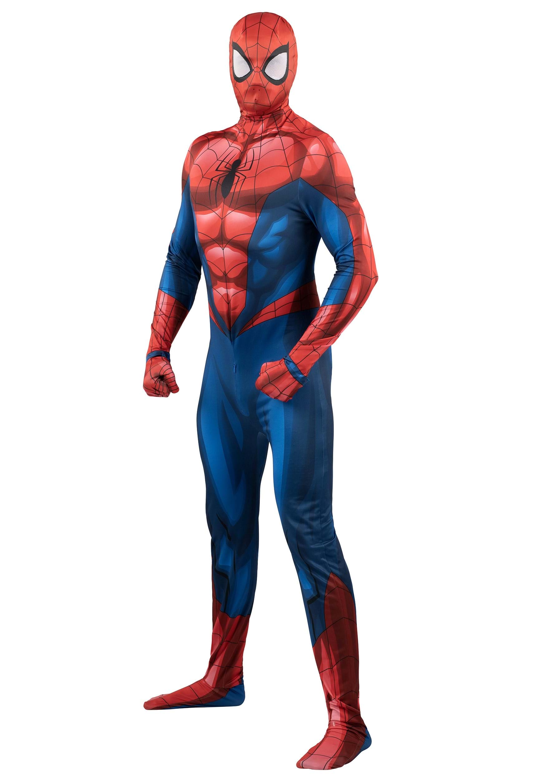 Image of Classic Spider-Man Zentai Adult Costume | Marvel Costumes ID JWC3172-M