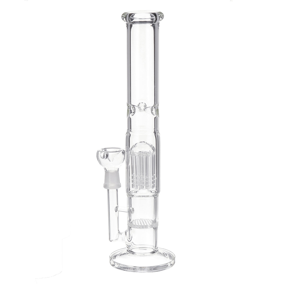 Image of Clear Borosilicate Glass Pipe Detachable Glass Pipe Bottle Glassware