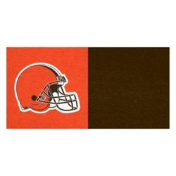 Image of Cleveland Browns Carpet Tiles