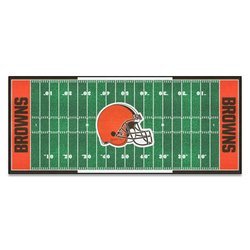Image of Cleveland Browns Football Field Runner Rug