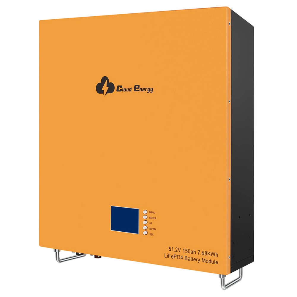 Image of Cloudenergy 48V 150Ah Wall Mounted LiFePO4 Battery Pack