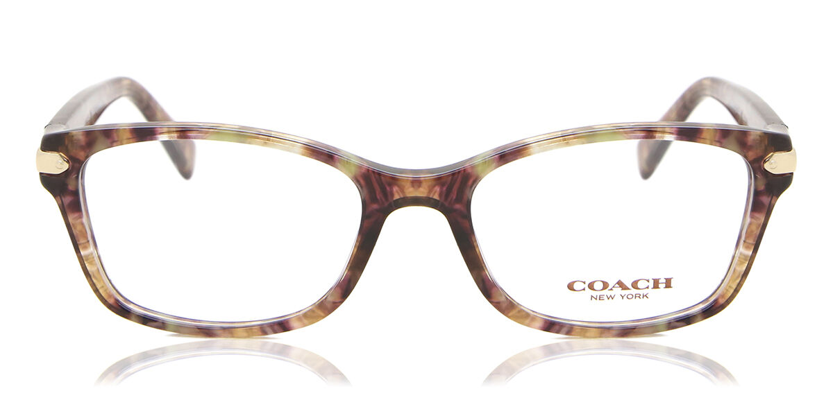 Image of Coach HC6065 5287 Óculos de Grau Tortoiseshell Feminino PRT