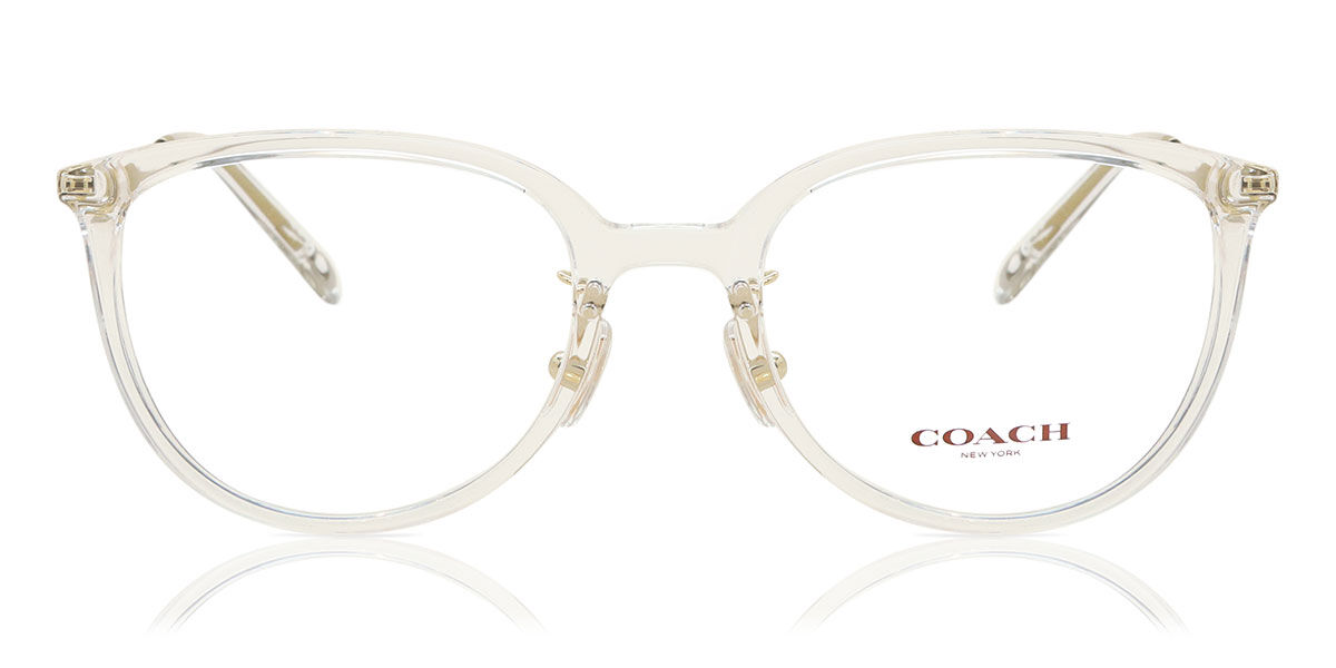 Image of Coach HC6175D Formato Asiático 5111 Óculos de Grau Transparentes Feminino BRLPT