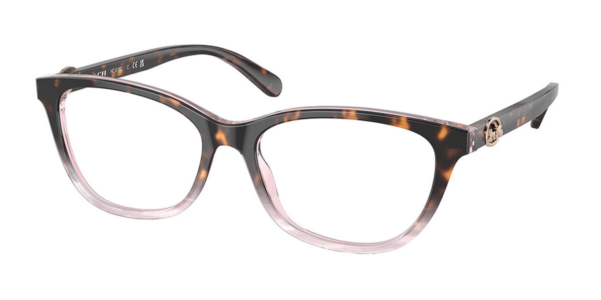 Image of Coach HC6180 5650 Óculos de Grau Tortoiseshell Feminino PRT