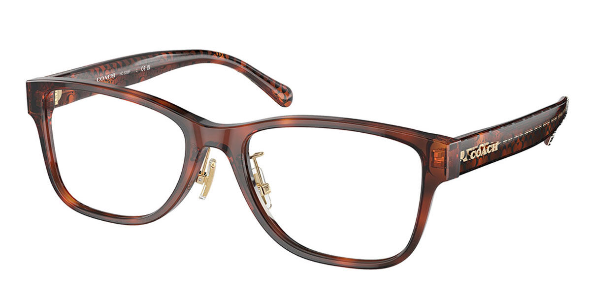 Image of Coach HC6208F Asian Fit 5741 55 Tortoiseshell Damskie Okulary Korekcyjne PL