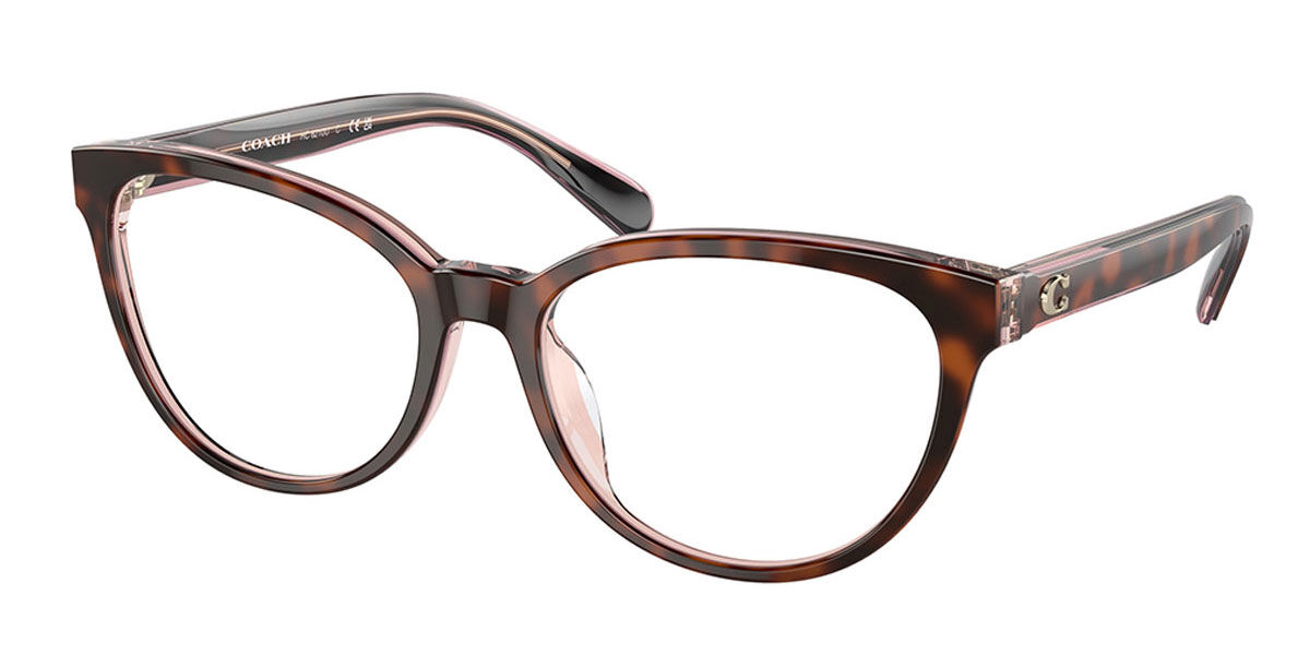 Image of Coach HC6210U Asian Fit 5744 53 Tortoiseshell Damskie Okulary Korekcyjne PL