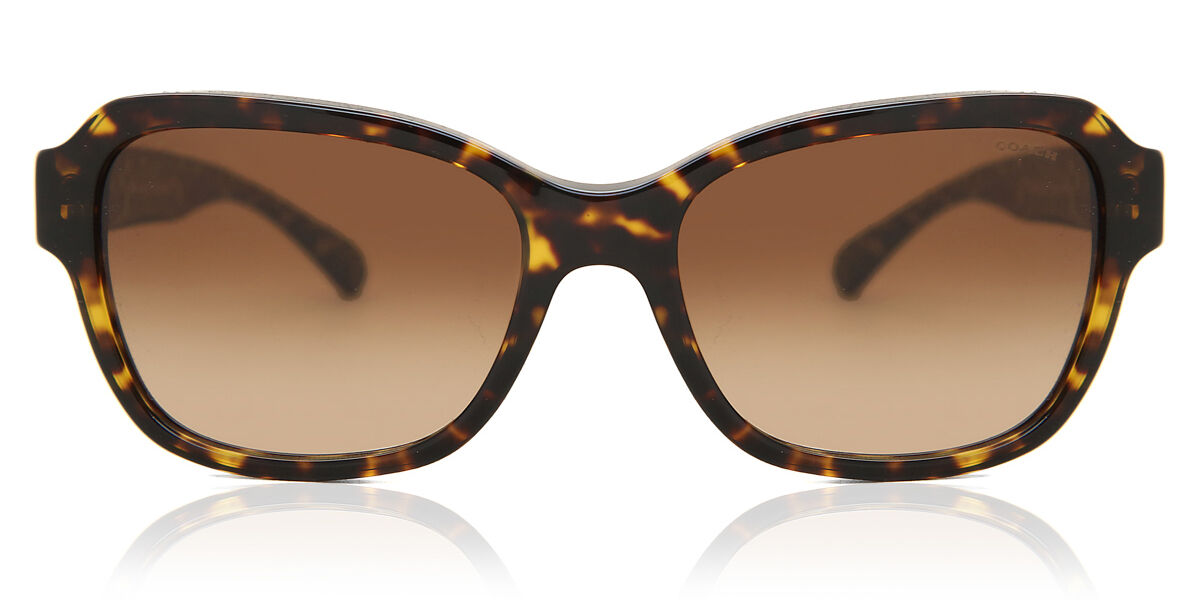 Image of Coach HC8232 L1010 550713 Óculos de Sol Tortoiseshell Feminino BRLPT