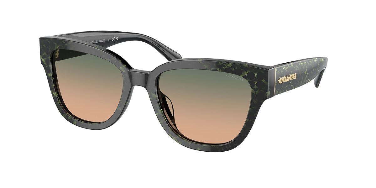 Image of Coach HC8379U CL920 578413 Gafas de Sol para Mujer Verdes ESP