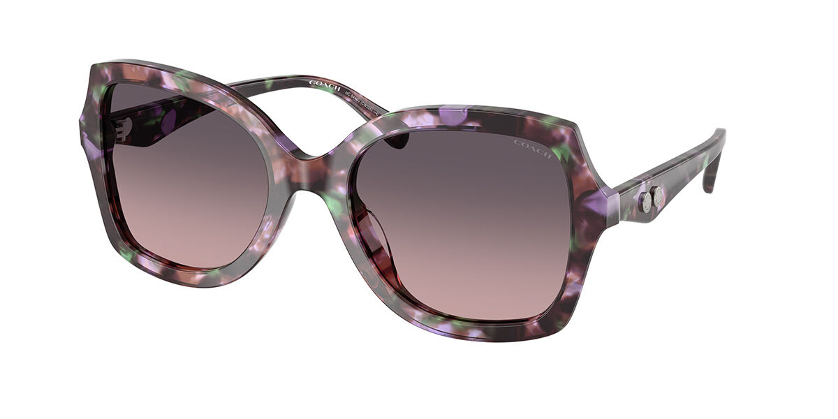 Image of Coach HC8410U CW225 584346 Óculos de Sol Tortoiseshell Feminino PRT