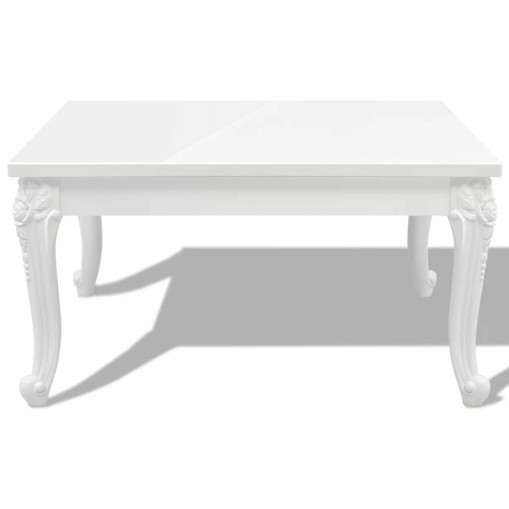 Image of Coffee Table 315"x315"x165" High Gloss White