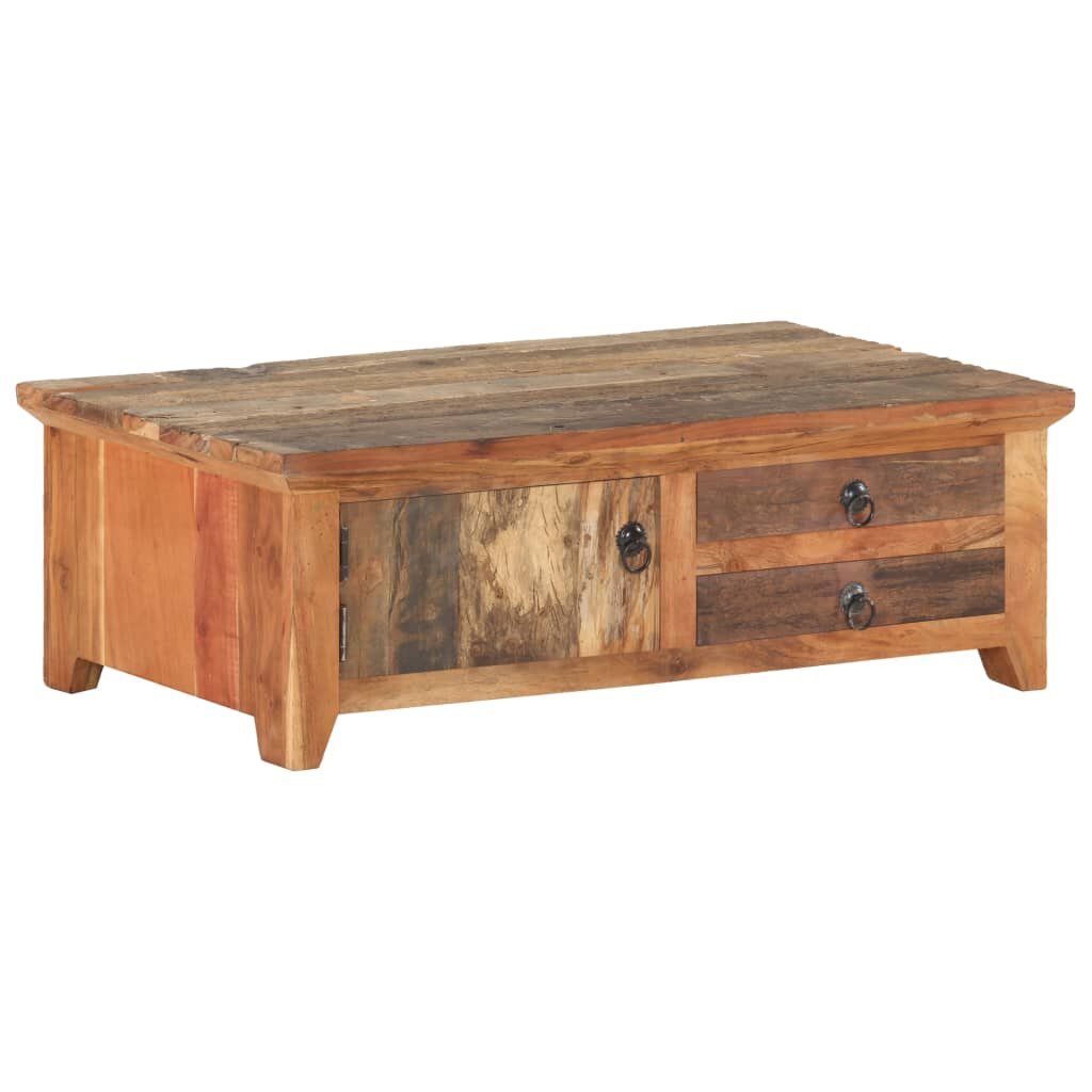 Image of Coffee Table 354"x197"x122" Solid Reclaimed Wood