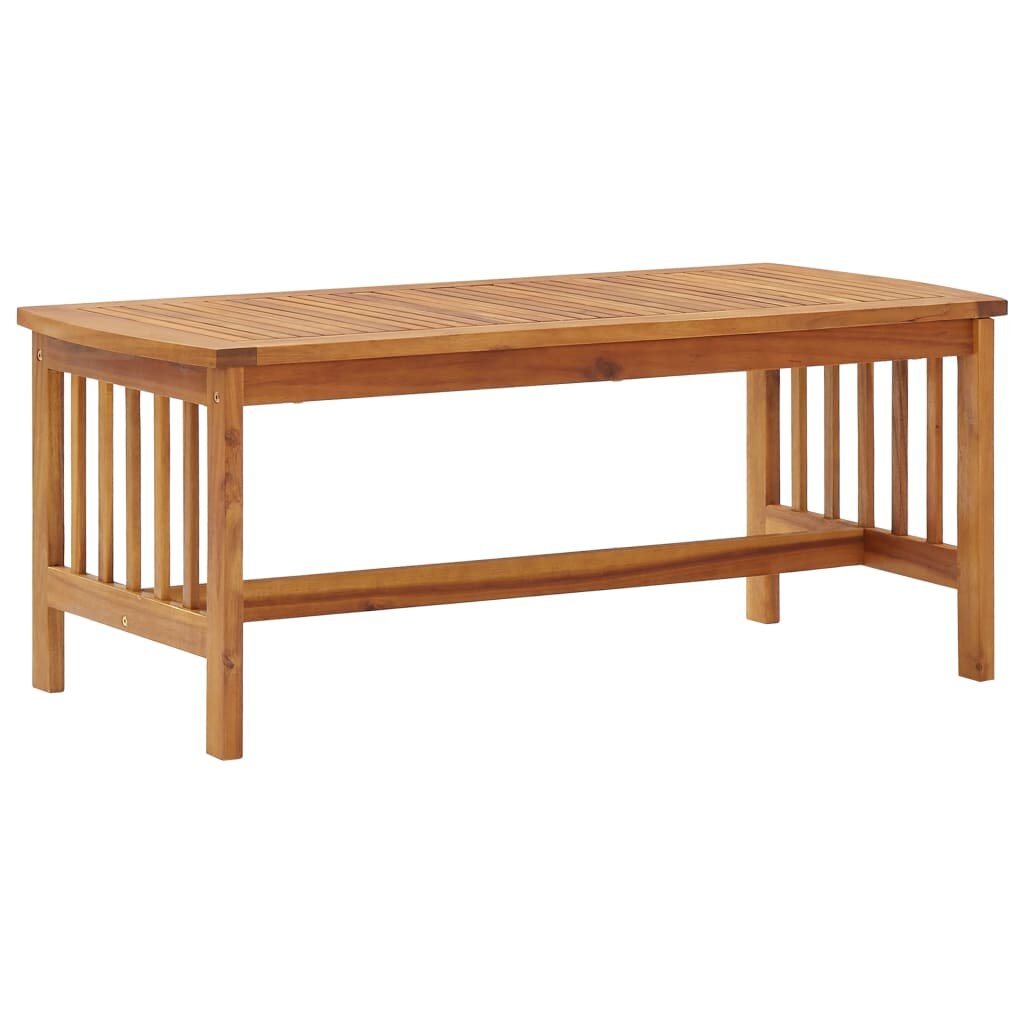 Image of Coffee Table 402"x197"x169" Solid Acacia Wood