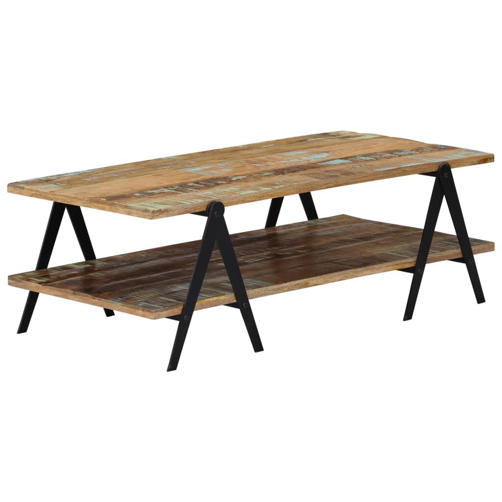 Image of Coffee Table 453"x236"x157" Solid Reclaimed Wood