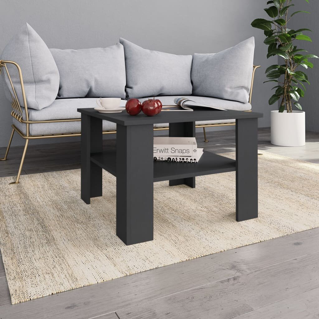 Image of Coffee Table Gray 236"x236"x165" Chipboard