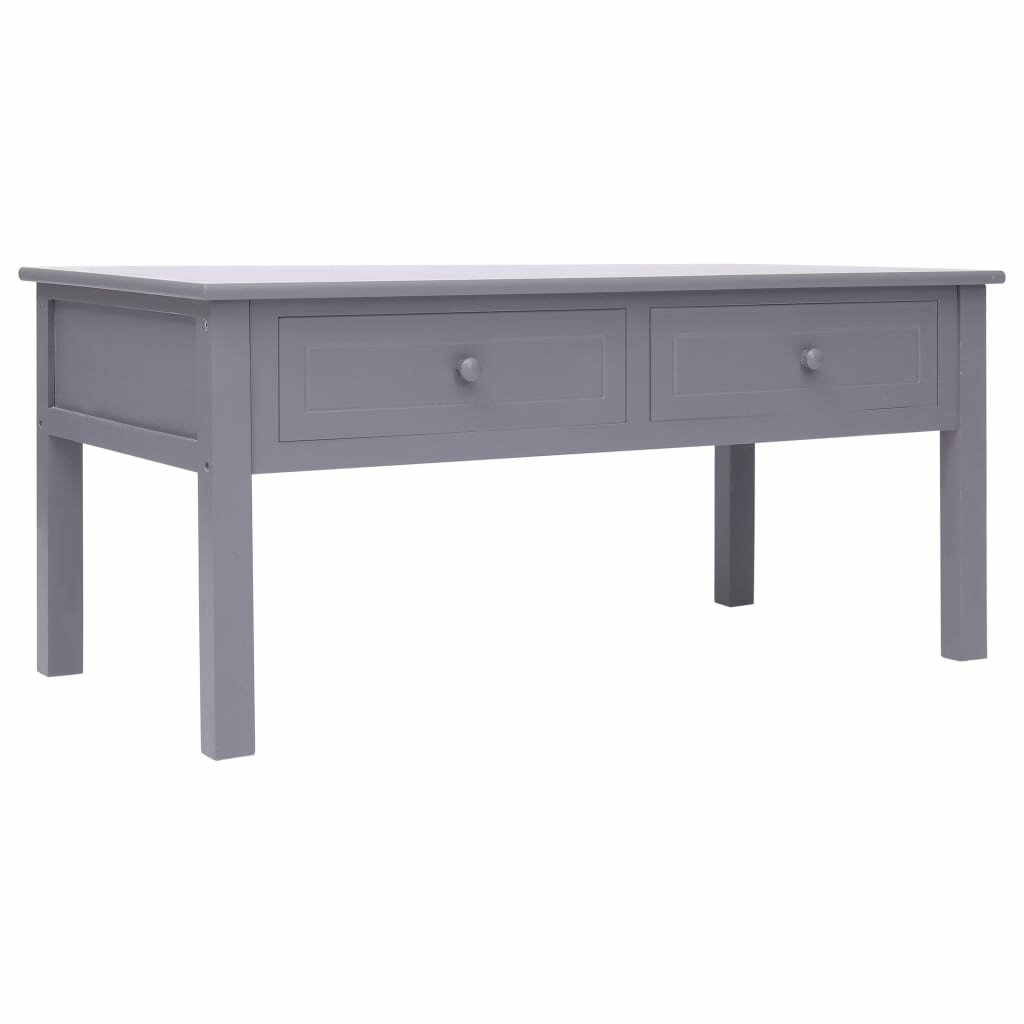 Image of Coffee Table Gray 394"x197"x177" Wood