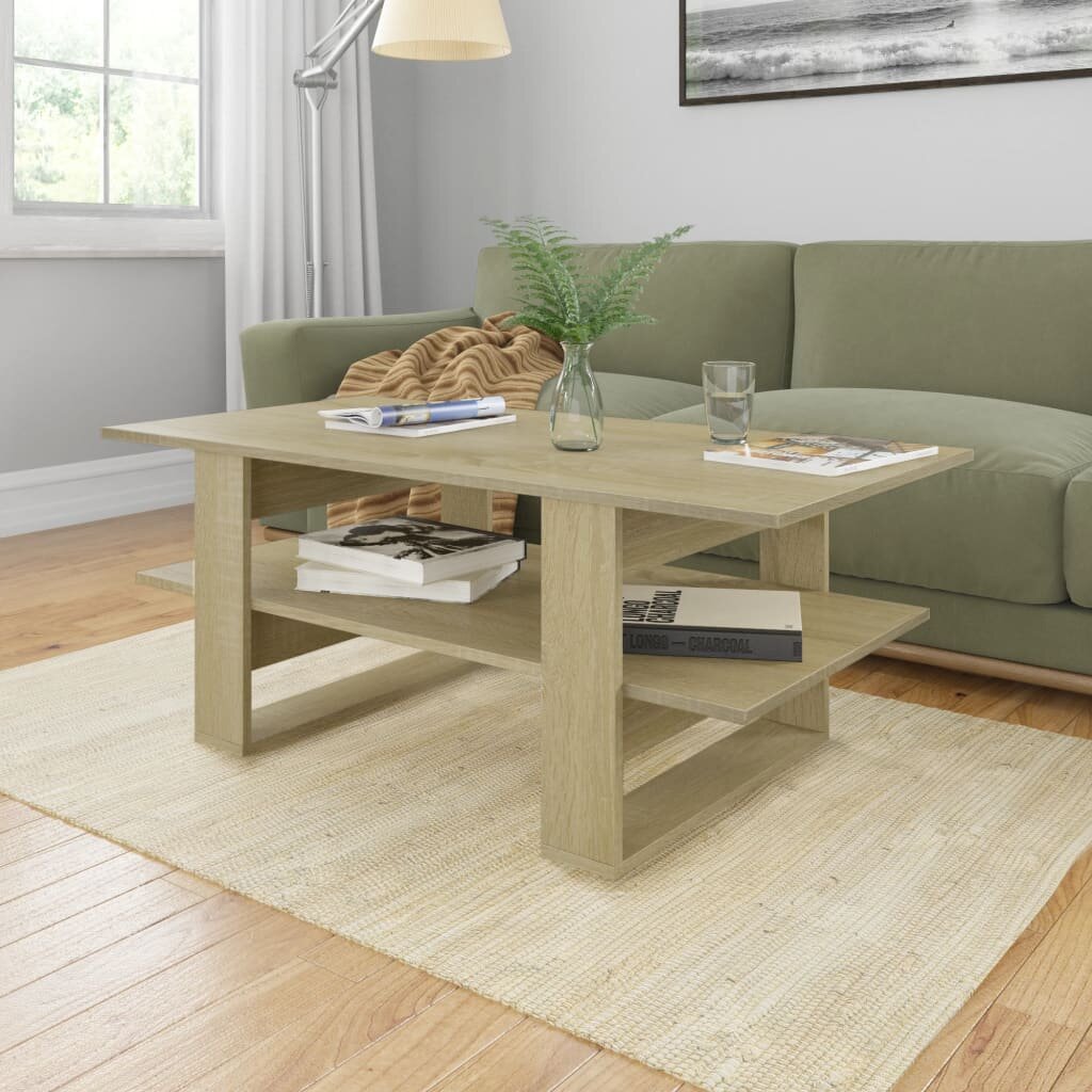 Image of Coffee Table Sonoma Oak 433"x216"x165" Chipboard