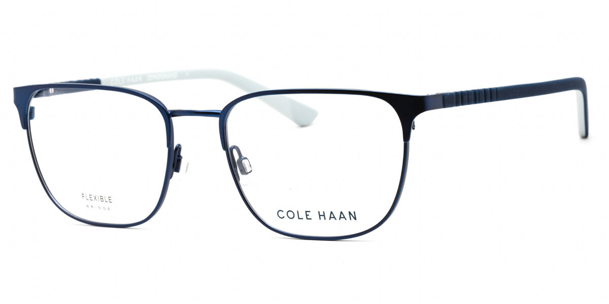 Image of Cole Haan CH4505 414 54 Lunettes De Vue Homme Bleues (Seulement Monture) FR