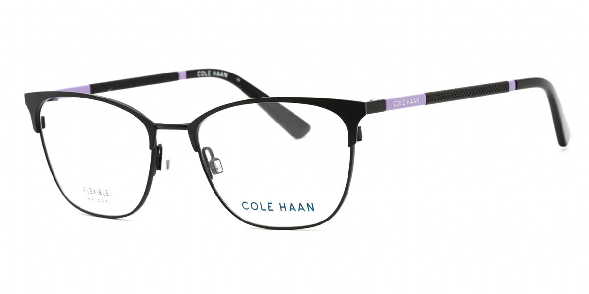 Image of Cole Haan CH5048 001 52 Czarne Męskie Okulary Korekcyjne PL
