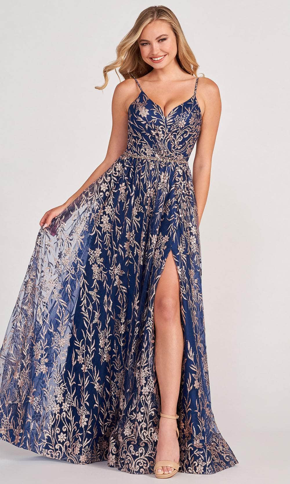 Image of Colette for Mon Cheri CL2022 - Sequin A line Prom Dress