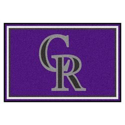 Image of Colorado Rockies Floor Rug - 5x8