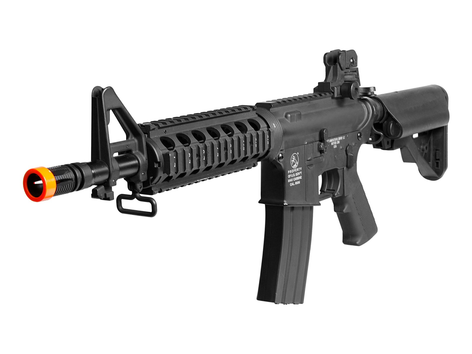 Image of Colt M4 CQB Full Metal AEG Black 6mm ID 806481189759