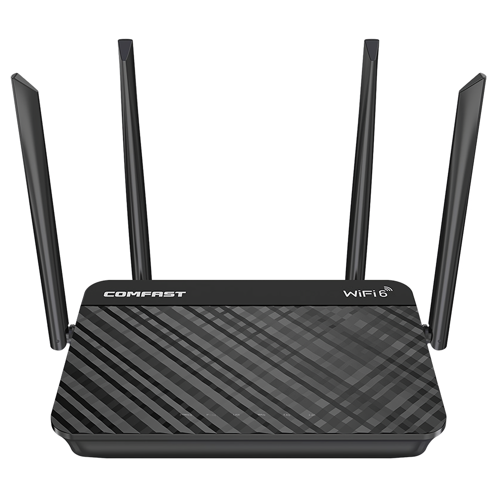 Image of Comfast CF-XR10 1800Mbps WiFi6 Smart Mesh Router OFDMA MU-MIMO 256MB Dual Band Quad Core Wireless Router