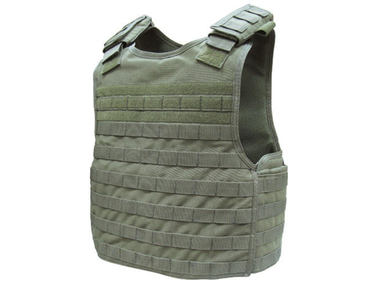 Image of Condor MOLLE Defender Plate Carrier OD Green ID 022886336011