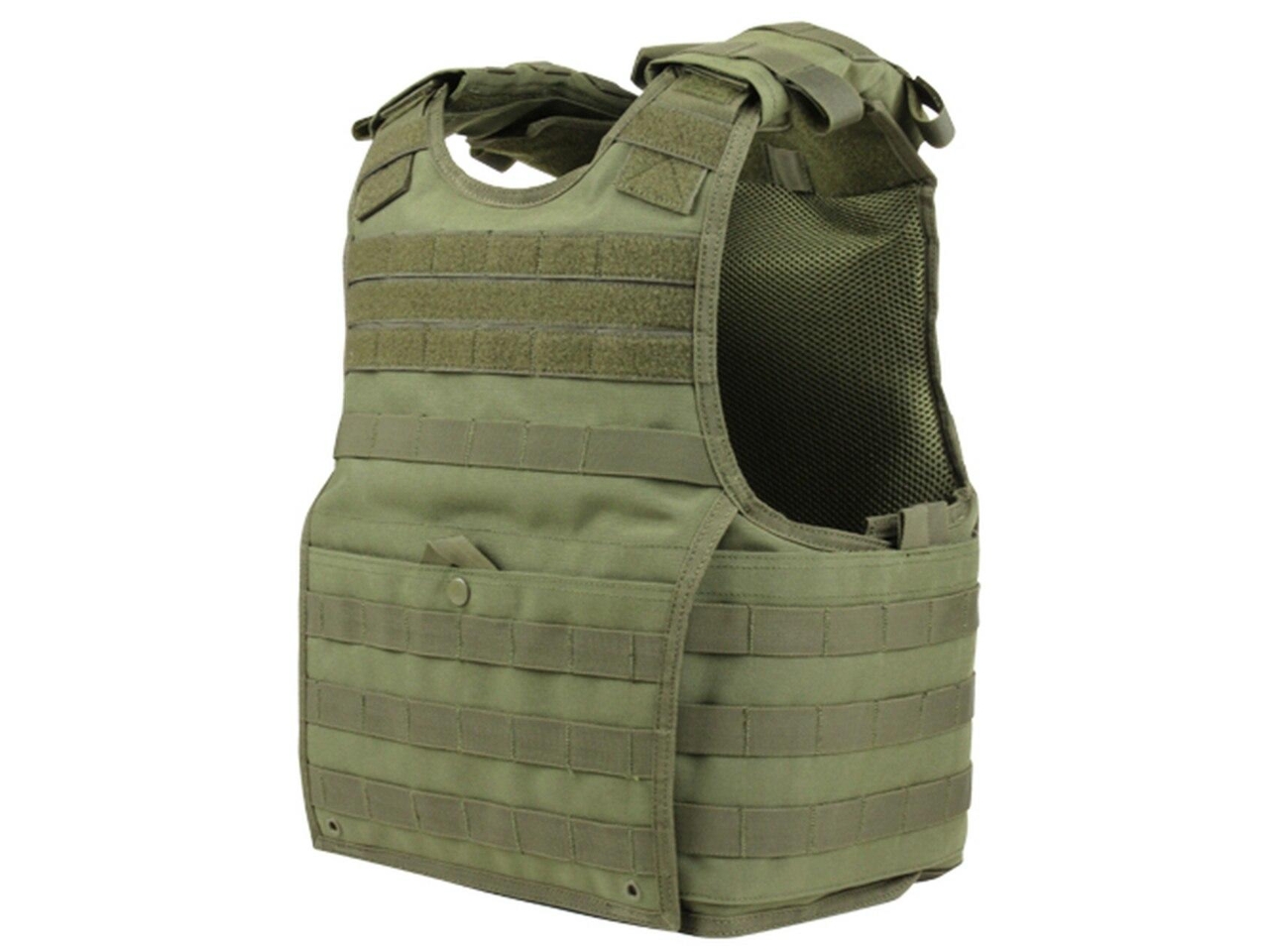 Image of Condor MOLLE Exo Plate Carrier - L/XL Olive Drab Large ID 022886265397