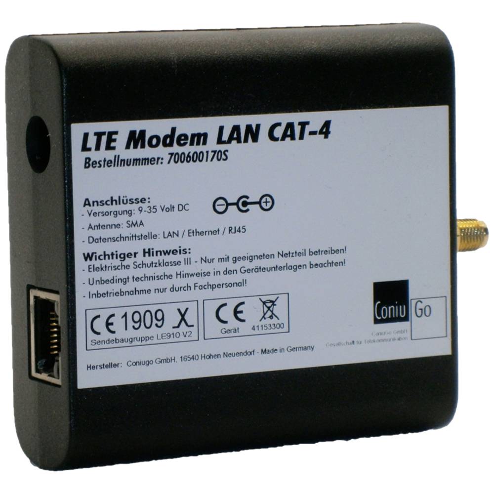 Image of ConiuGo 700600170S LTE modem 9 V DC 12 V DC 24 V DC 35 V DC Function (GSM): Notify