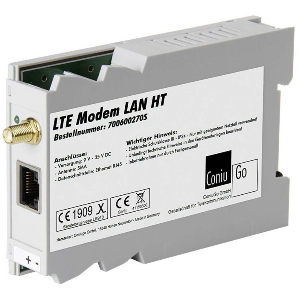 Image of ConiuGo 700600270S LTE modem 9 V DC 12 V DC 24 V DC 35 V DC Function (GSM): Notify