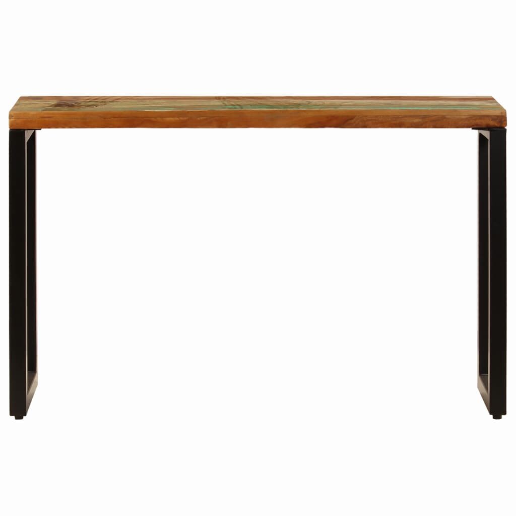 Image of Console Table 472"x138"x299" Solid Reclaimed Wood and Steel