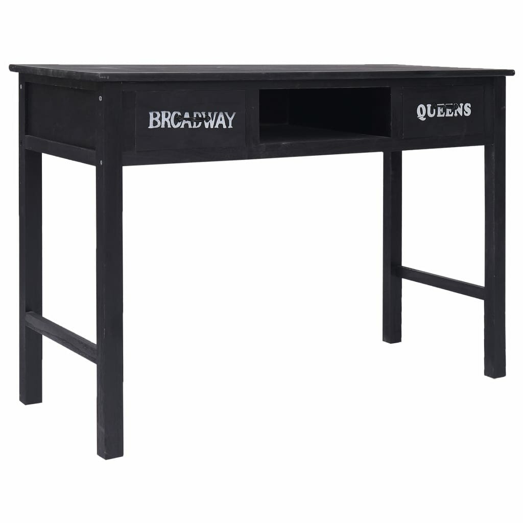 Image of Console Table Black 433"x177"x299" Wood