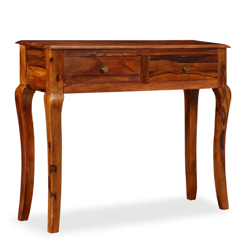 Image of Console Table Solid Sheesham Wood 354"x126"x30"