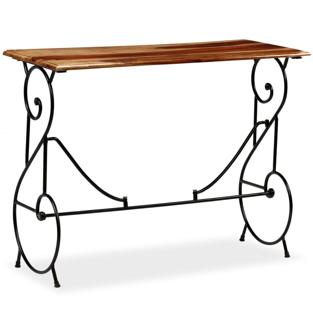 Image of Console Table Solid Sheesham Wood 394"x157"x295"