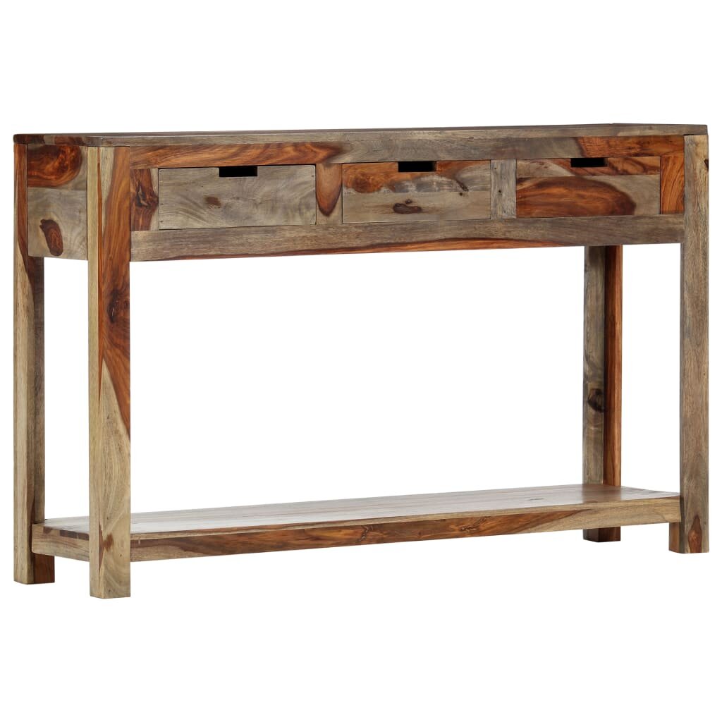 Image of Console Table with 3 Drawers 472"x118"x295" Solid Sheesham Wood