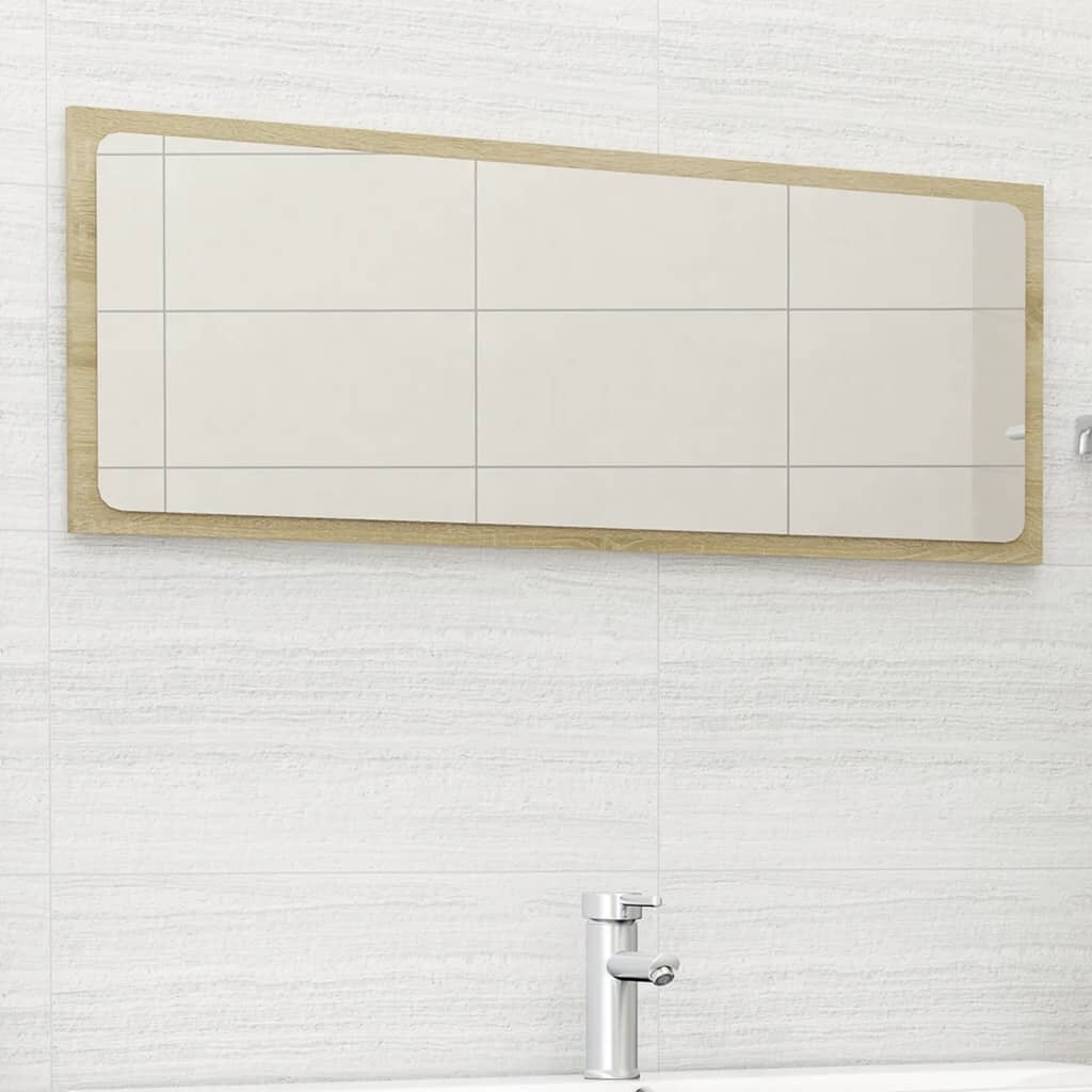 Image of Contemporary Style Bathroom Mirror Chipboard Acrylic Wall Mirror Easy to clean for Bathroom Bedroom