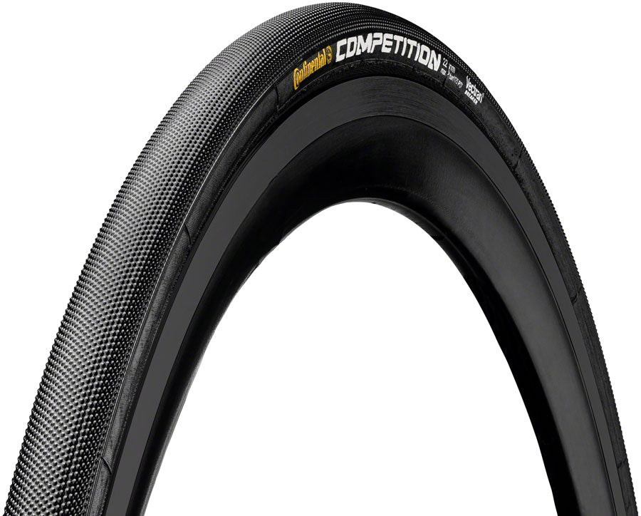 Image of Continental Competition Tire - 700b x 25 / 28 x 25 Tubular Folding Black BlackChili Vectran Breaker