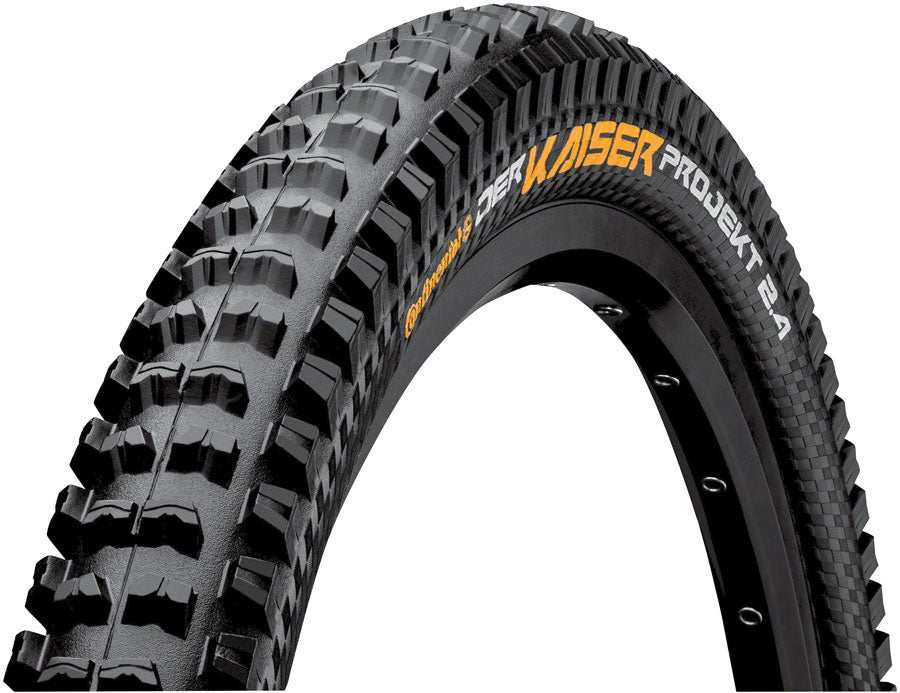 Image of Continental Der Kaiser Projekt Tire - 275 x 240 Clincher Wire Black ProTection Apex