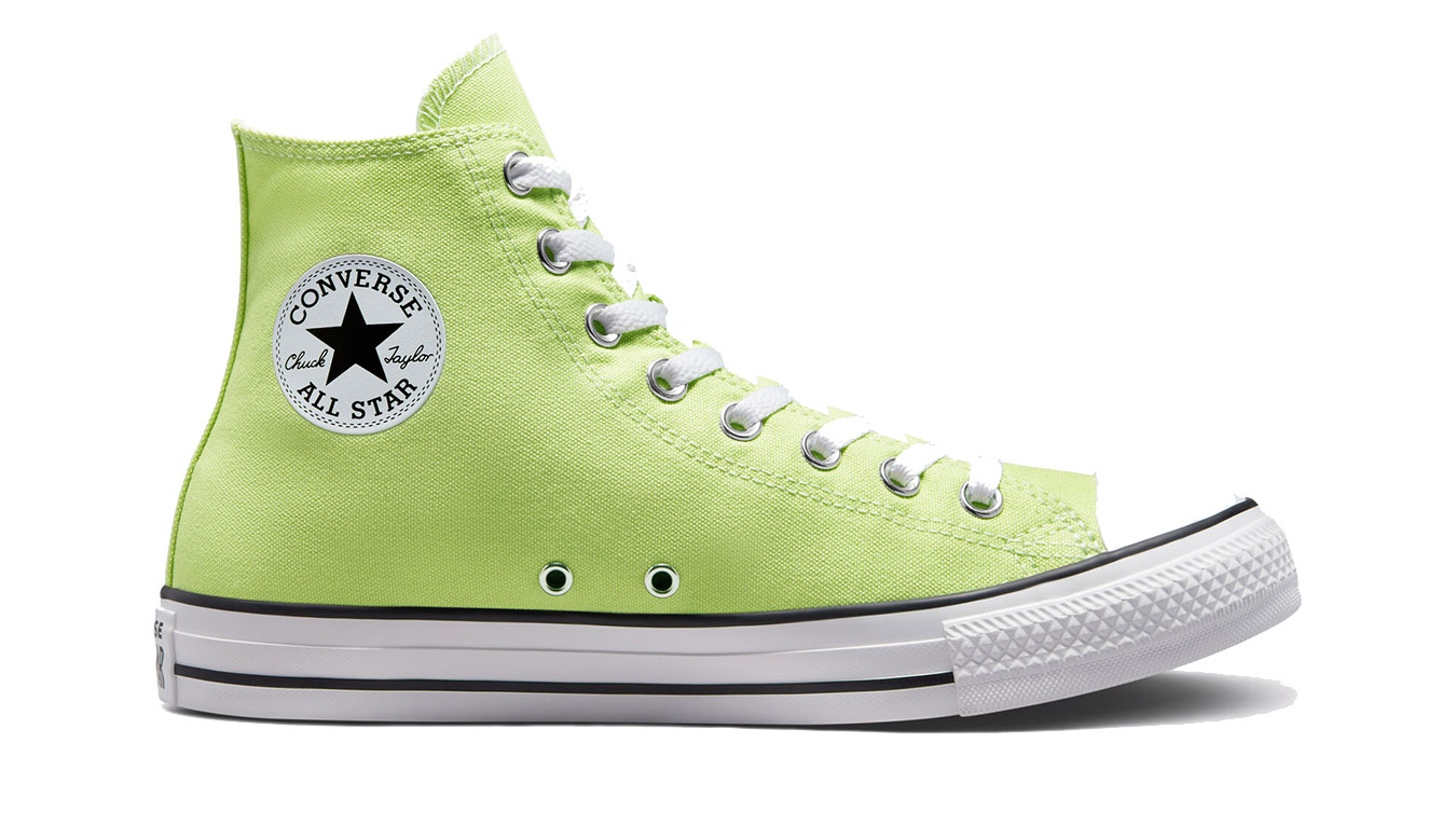 Image of Converse Chuck Taylor All Star Hi Lime FR