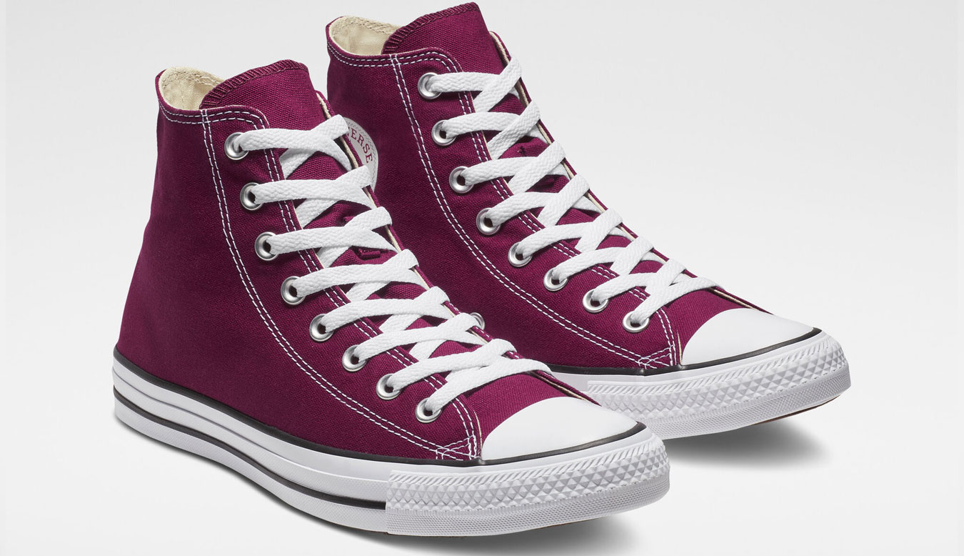 Image of Converse Chuck Taylor All Star Hi Maroon HR