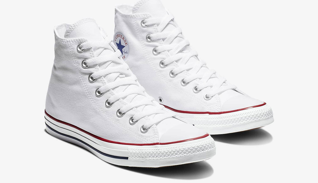 Image of Converse Chuck Taylor All Star Hi White FR
