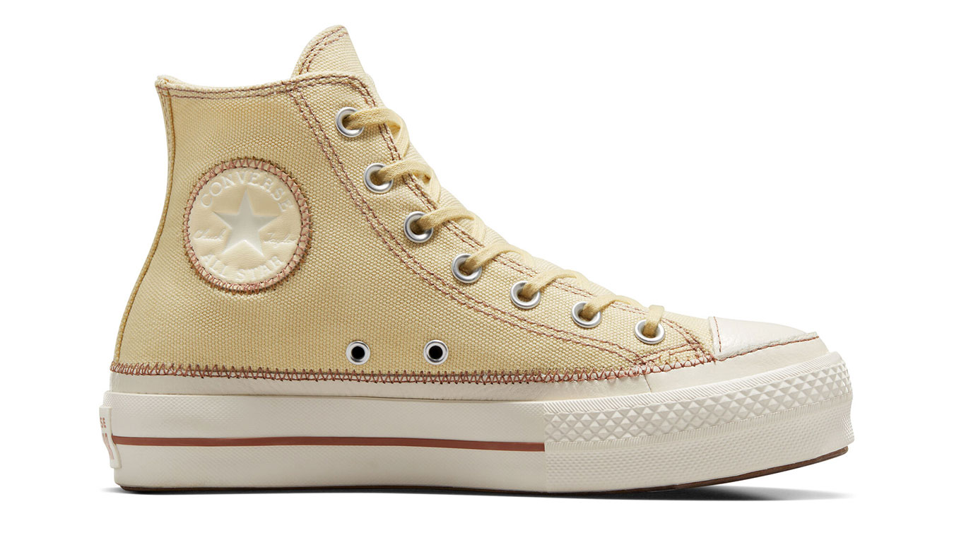 Image of Converse Chuck Taylor All Star Lift Platform Contrast Stitching FR