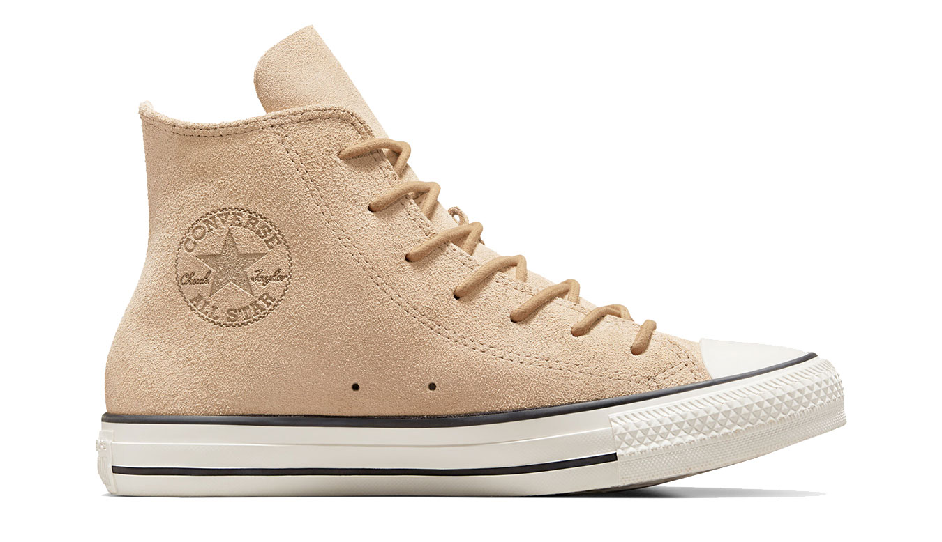 Image of Converse Chuck Taylor All Star Mono Suede Leather Hi HU