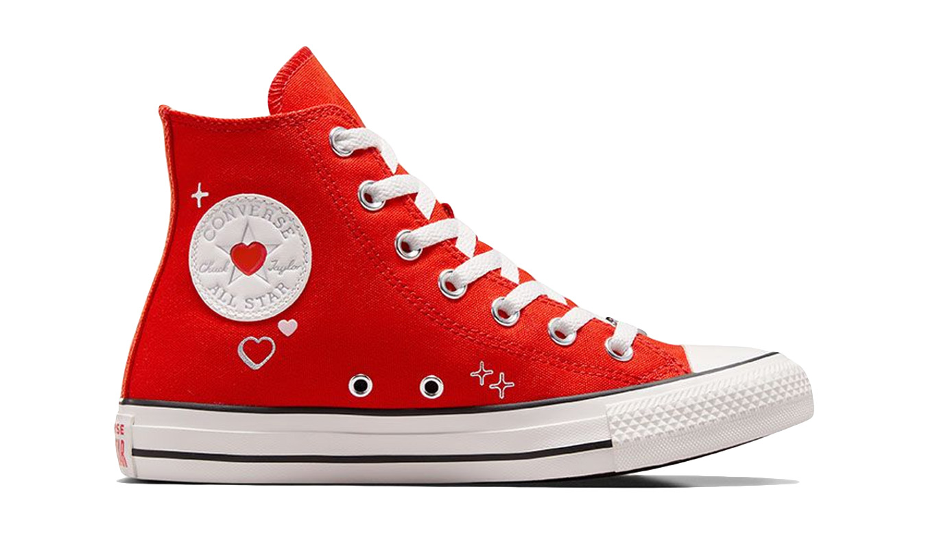 Image of Converse Chuck Taylor All Star Y2K Heart High Top CZ